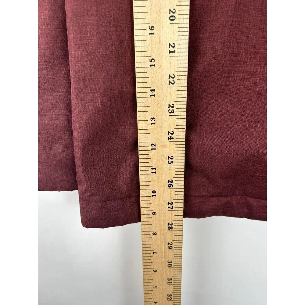 The North Face Women's Medium Jacket DryVent Burgundy Full Zip Pockets